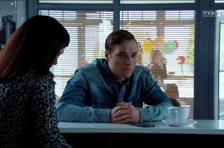 M jak miłość odc. 1441. Olek (Maurycy Popiel), Kinga (Katarzyna Cichopek)