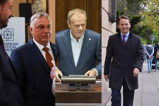 Orban zaatakował rząd Tuska. Koszmarne oskarżenia, Sikorski mocno reaguje