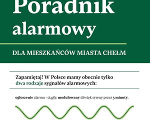 Chełm. Powstał Poradnik Alarmowy dla mieszkańców [AUDIO]