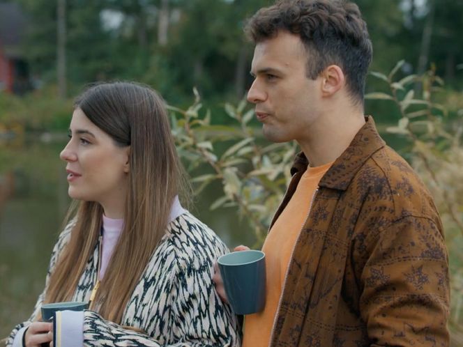 Barwy szczęścia, odcinek 3149: Agata (Natalia Zambrzycka), Ignacy (Olaf Staszkiewicz) 