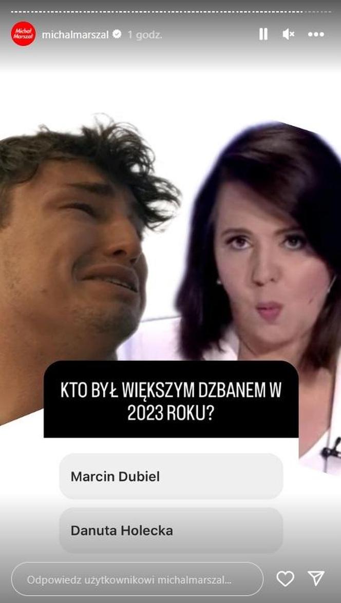 Marcin Dubiel nominowany w plebiscycie Dzban Roku 2023 MLH i Michała Marszała