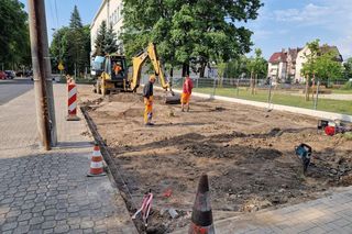 Budowa ścieżki rowerowej wzdłuż Alei Konstytucji 3 Maja