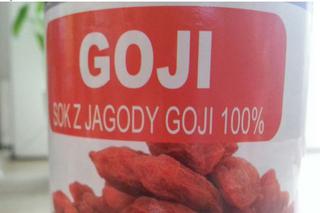 Sok goji właściwości