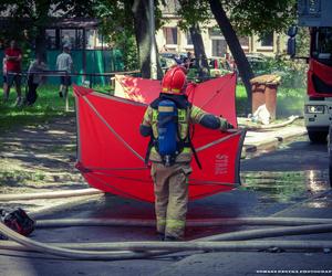 Tragiczny pożar w Tychach. Kobieta zginęła, jej syn jest poparzony