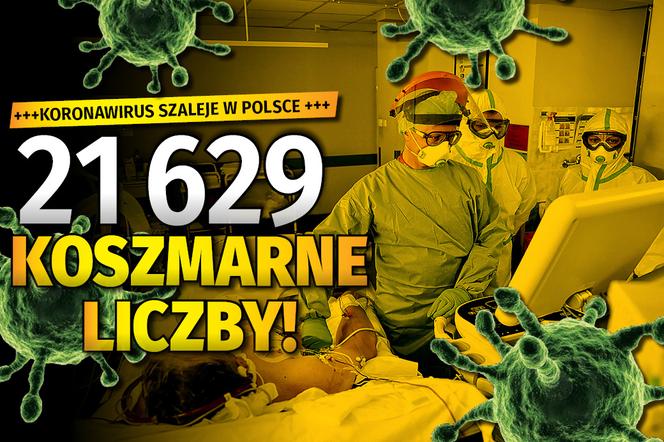 Koronawirus w Polsce: Dziś (30.10) STAN ZACHOROWAŃ PRZEKRACZA 21 TYSIĘCY! Ile nowych zakażeń w woj. łódzkim? [DANE]