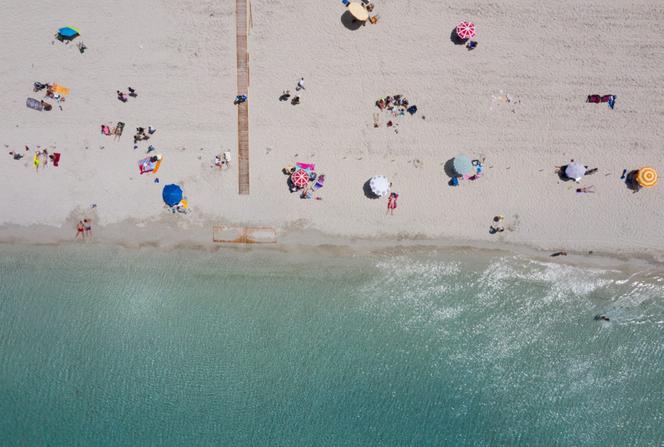 Plaża w Izmirze, Turcja