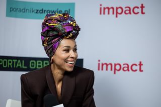 Omenaa Mensah na Impact'25. Zawiązała współpracę z Obama Foundation