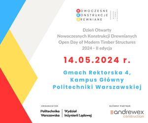 Dzień Otwarty: Nowoczesne Konstrukcje Drewniane. Poznamy innowacyjne rozwiązania dla budownictwa