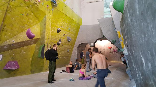 Zawody wspinaczkowe w Sosnowcu