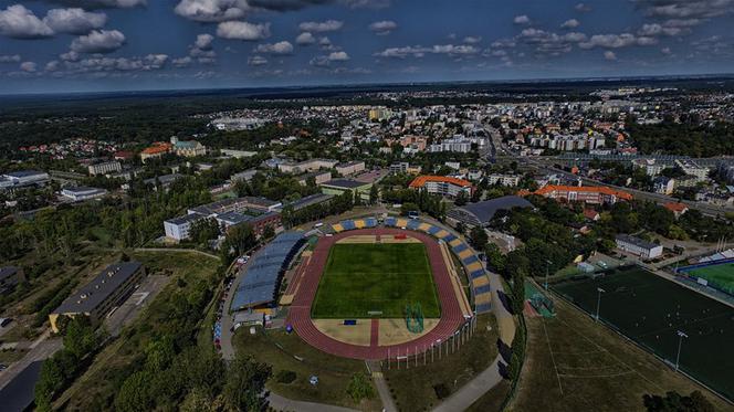 Stadion Elany Toruń z lotu ptaka [ZDJĘCIE DNIA]