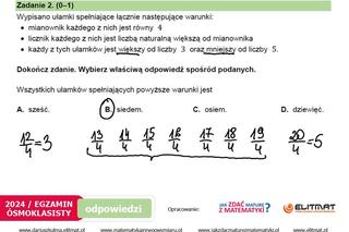 Egzamin ósmoklasisty 2024: Arkusz CKE rozwiązany przez Roberta Bacę, eksperta z Elitmat