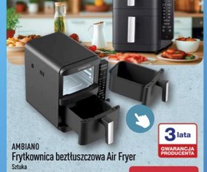 Hit w Aldi- Air Fryer z dwoma koszami