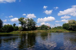 Wisła w Fordonie zaprasza turystów. Można popływać drewnianą łodzią i poczuć tę samą bryzę, co kiedyś flisacy 