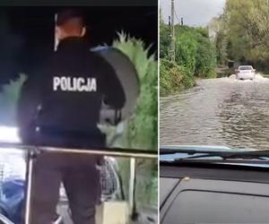 Kujawsko-pomorscy policjanci pomagają w miastach dotkniętych powodzią. Zostaną tam aż do końca akcji ratunkowej