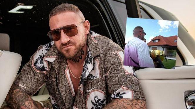 Tak żyje Kizo. Raper przyleciał dwoma helikopterami. TO przykuwa ...