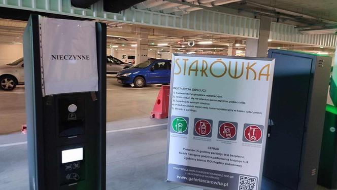 Parking pod Galerią Starówka będzie płatny