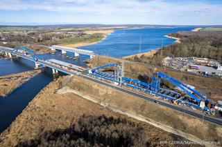 Budowa mostu w Wolinie nad rzek Dziwną S3 LUTY 2024