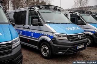 Nowe furgonetki świętokrzyskich policjantów