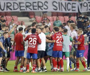 Piłkarze Rakowa i Maccabi