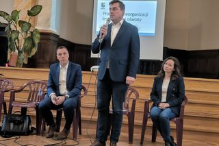 Prezydent Leszna w Szkole Podstawowej nr 1. w Lesznie