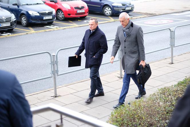Leszek Czarnecki w katowickiej prokuraturze