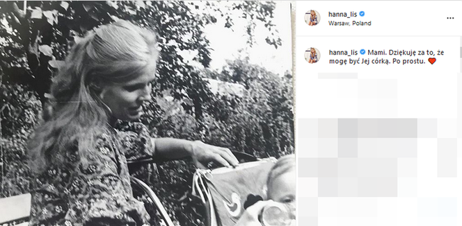 Hanna Lis i jej mama wyglądają jak bliźniaczki
