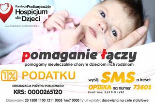 Pomóż podopiecznym z Podkarpackiego Hospicjum dla Dzieci w Rzeszowie