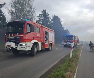 Pożar obory