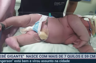 27-latka z Brazylii urodziła gigantycznego noworodka. Waży prawie tyle, co roczne dziecko 