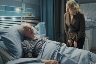 M jak miłość, odcinek 1870. Kosowski (Stanisław Brejdygant), Judyta (Paulina Chruściel)