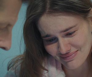 M jak miłość odc. 1878. Franka (Dominika Kachlik), Paweł (Rafał Mroczek)