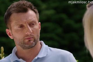 	M jak miłość odc. 1762. Bartek (Arkadiusz Smoleński), Dorota Kawecka (Iwona Rejzner) 