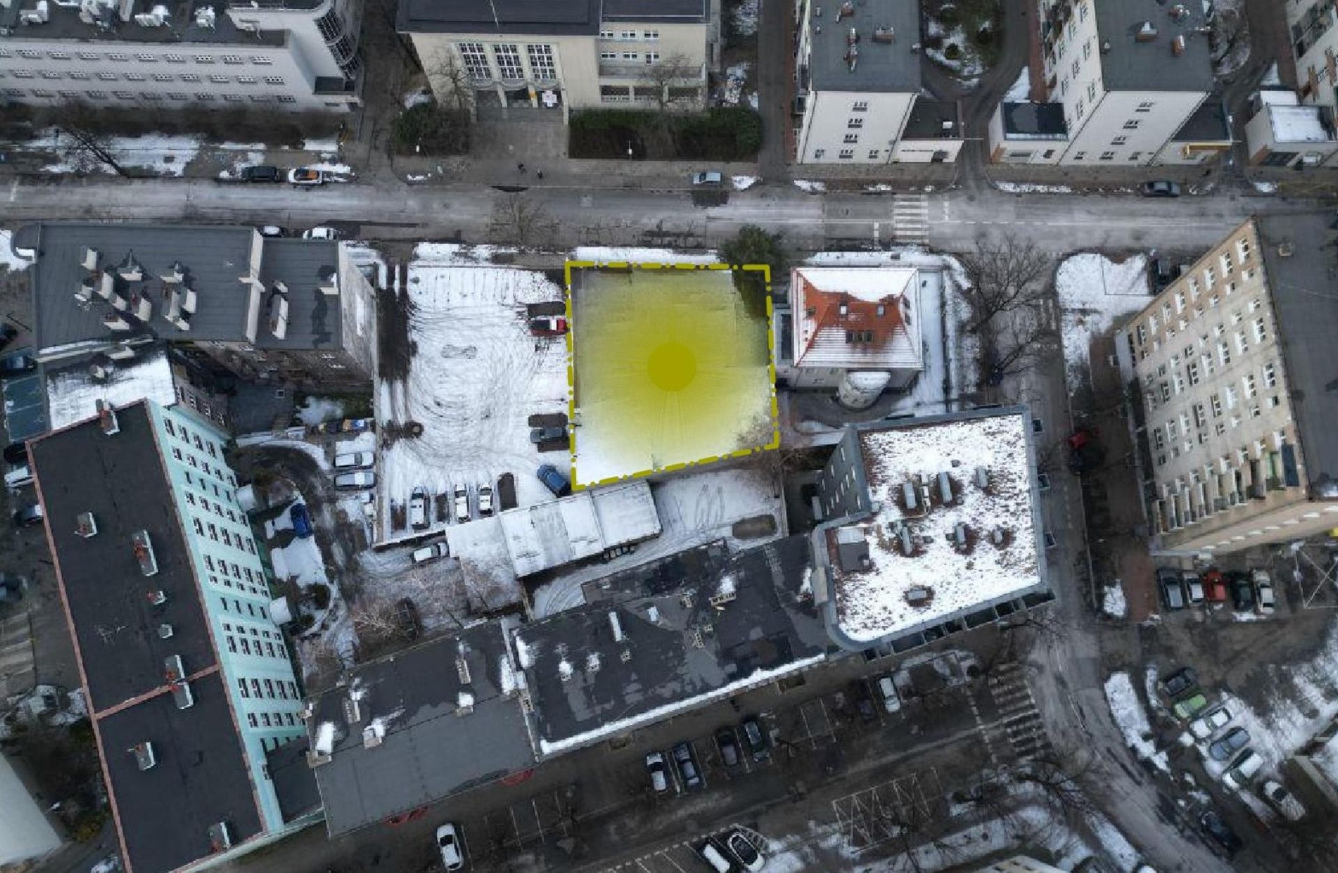 Raciborska 44 - lokalizacja nowego obiektu