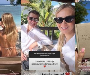 Półnaga żona Rafała Mroczka świeci biblią na plaży! Zdradziła, jak długo modliła się o dobrego męża