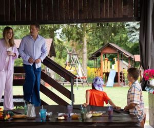 Barwy szczęścia odc. 3125. Łukasz (Michał Rolnicki), Agnieszka (Katarzyna Tlałka)