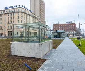 Parking podziemny pod placem Powstańców Warszawy w Warszawie