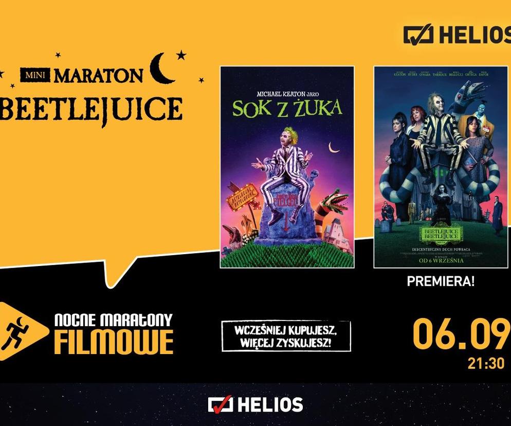 Mini Maraton Beetlejuice w siedleckim Heliosie już 6 września