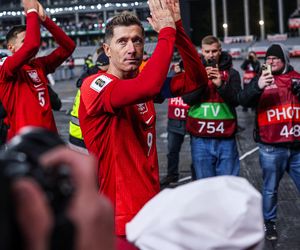 Polska - Litwa: Świętowanie wygranej