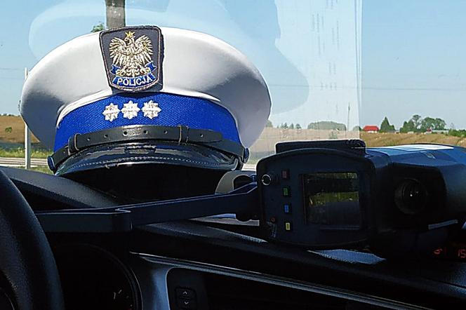 Pirat drogowy z Łotyw zatrzymany na krajowej ósemce