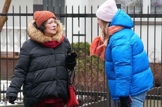 	Barwy szczęścia odc. 3188: Asia (Anna Gzyra), jej teściowa Zofia (Izabella Olejnik)