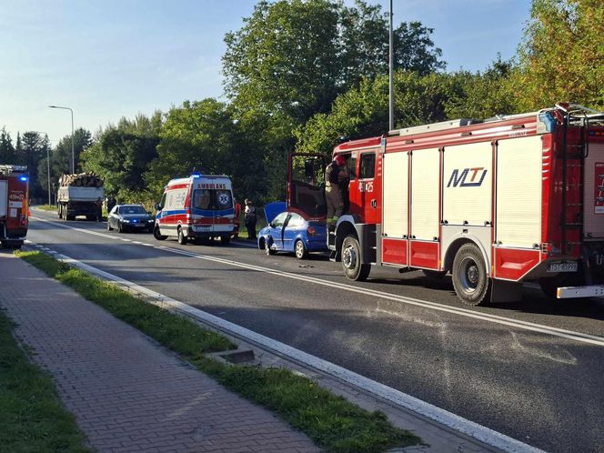 Wypadek na Kieleckiej w Starachowicach