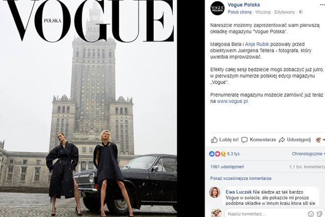 Vogue Polska - okładka i jej najlepsze przeróbki