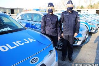 Radiowozy Kia e-Niro dla świętokrzyskich policjantów