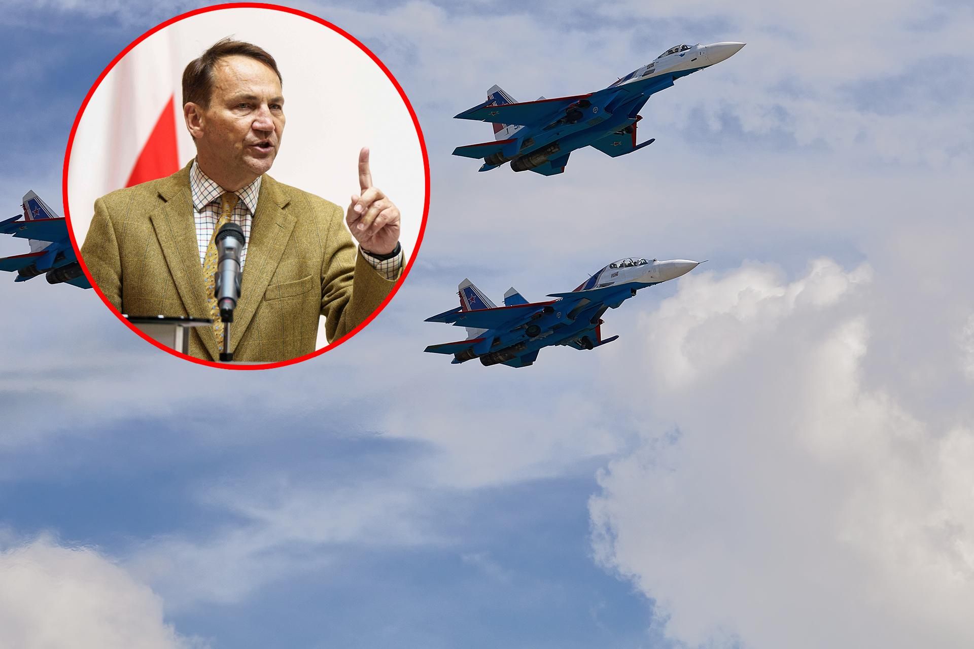 Sikorski wstrząśnięty po incydencie w Estonii i nad Bałtykiem. „Rosja nie chce pokoj…