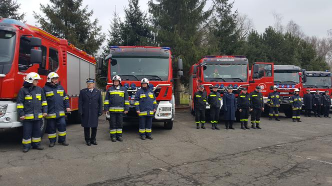Nowe pojazdy śląskich strażaków