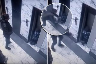 Horror w wieżowcu! 2-latek nagle oparł się o windę i wpadł do szybu. Wszystko na oczach rodziców!