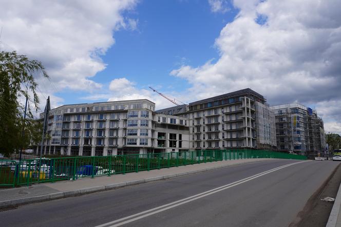 Apartamentowce nad Odrą