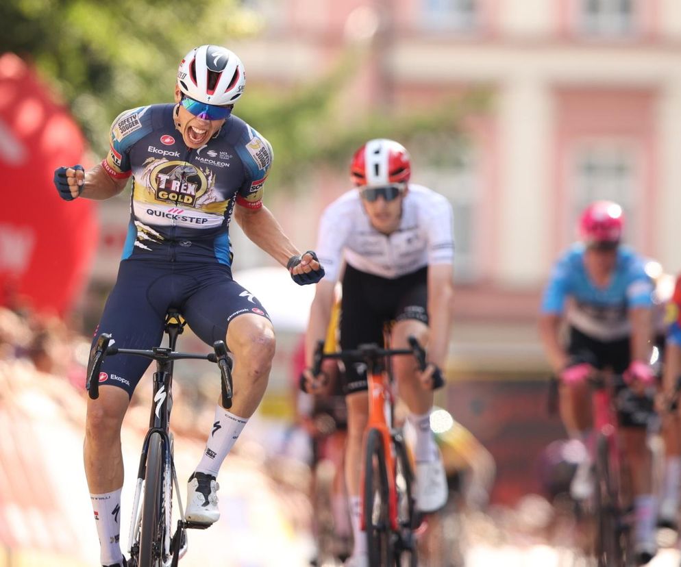 Finał IV etapu Tour de Pologne w Cieszynie. Mieszkańcy kibicowali kolarzom