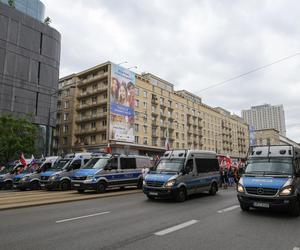 Protest w Warszawie 