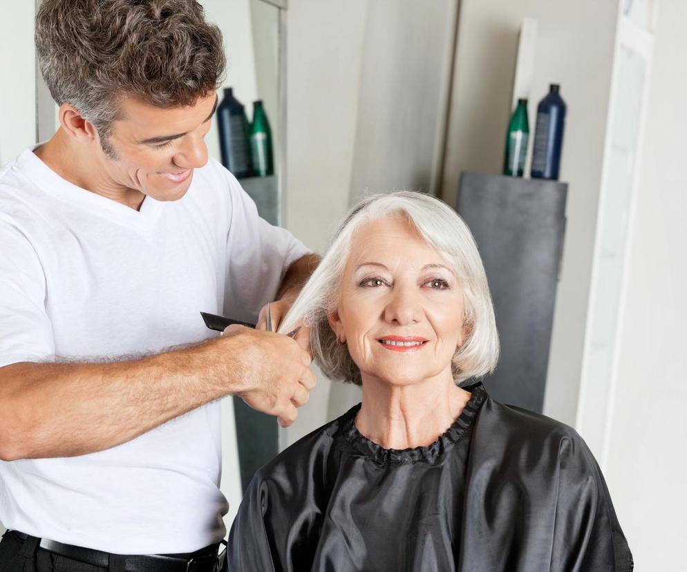Fryzura dla kobiet po 60-tce